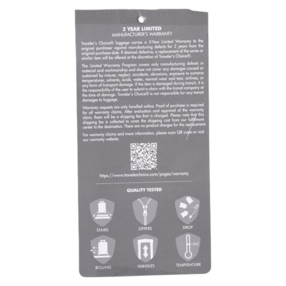 TRAVELERS CHOICE 21in Art Of Travel Hardside Wide Body Carry-on Spinner - Picture 4 of 4